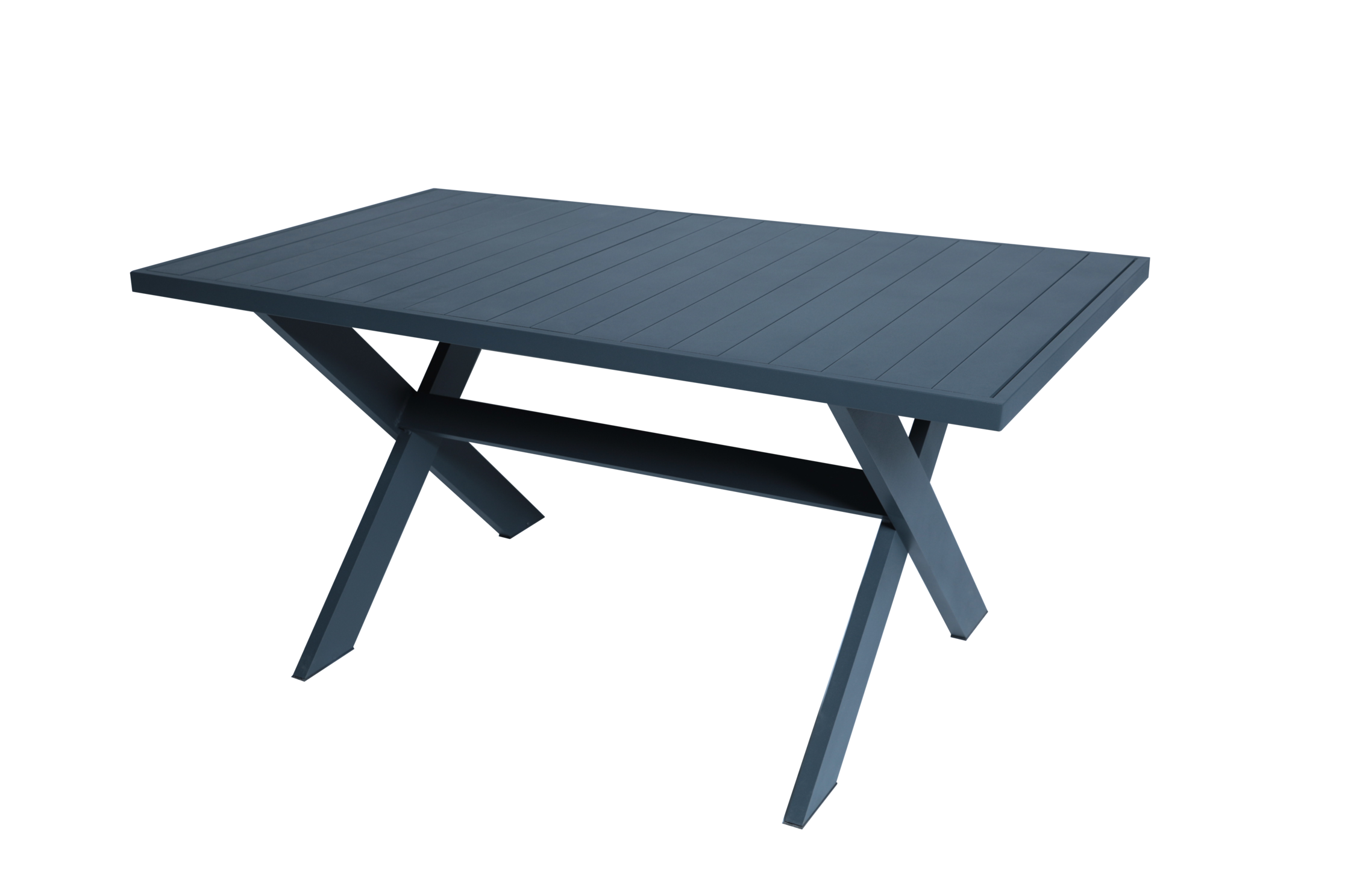 Cast Aluminum Outdoor Dining Table Set – 6 Seater