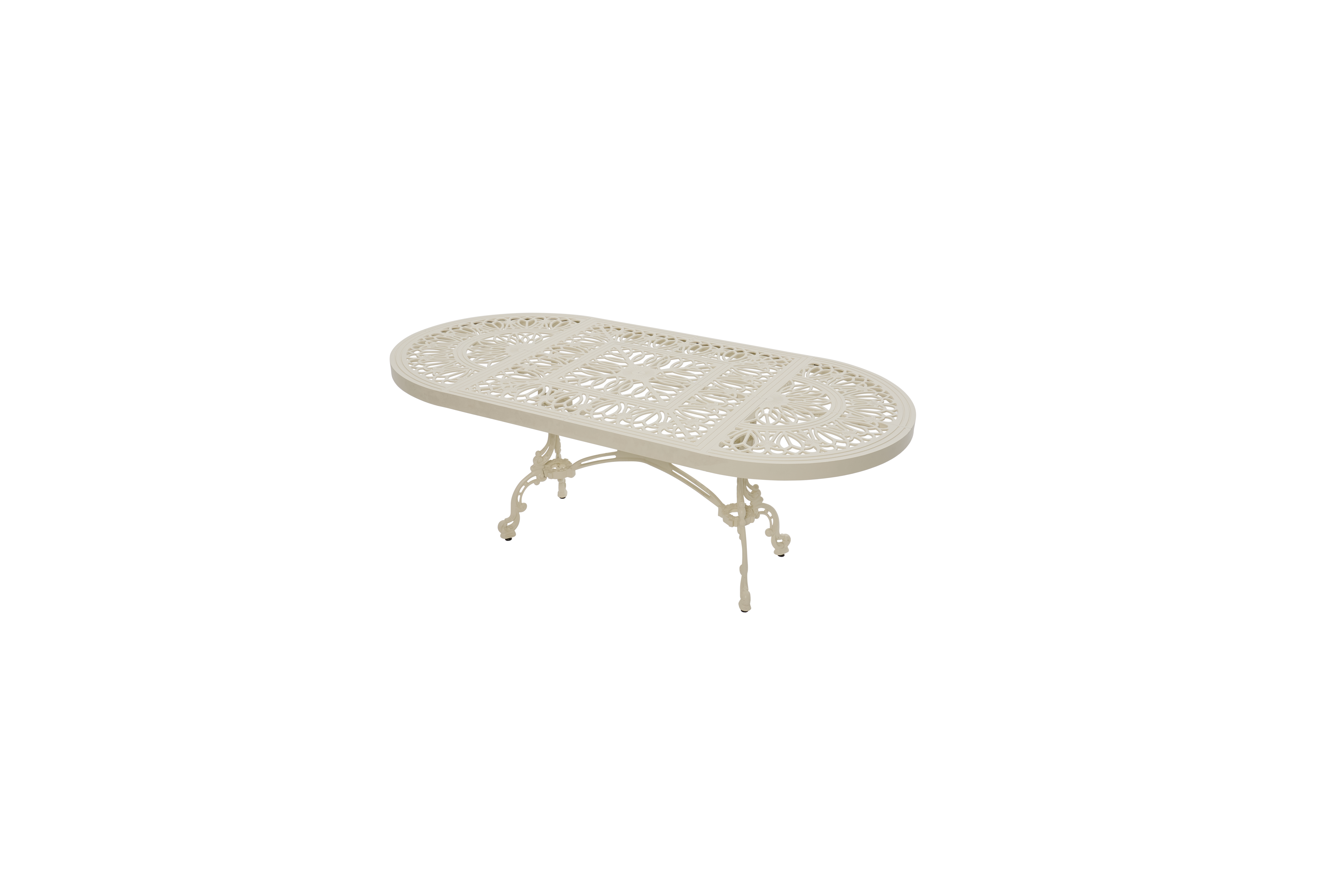 Cast Aluminum Outdoor Dining Table Set – 8 Seater